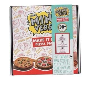 MGA's Miniverse Make It Mini Food Pizza Party Sunny Bros Pizza BRAND NEW